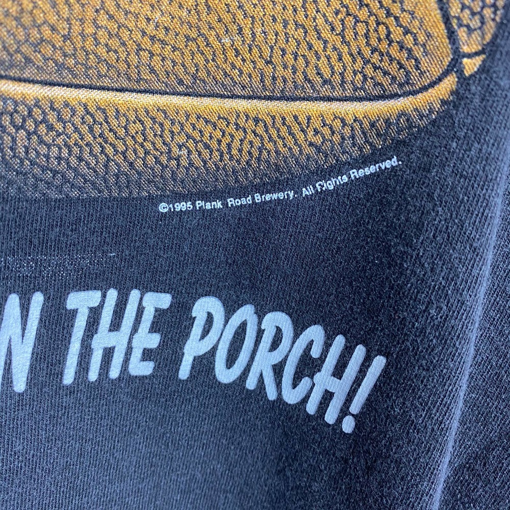 Vintage 90s Red Dog Football Graphic Tee - Picture 2 of 5